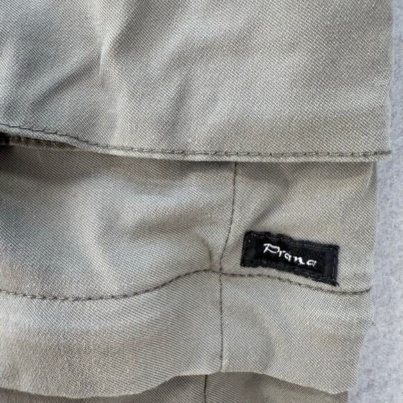 prAna Hiking Pants Women's 12 Tan Breathe Convertible Zip Off Cargo Gorpcore - Picture 4 of 15